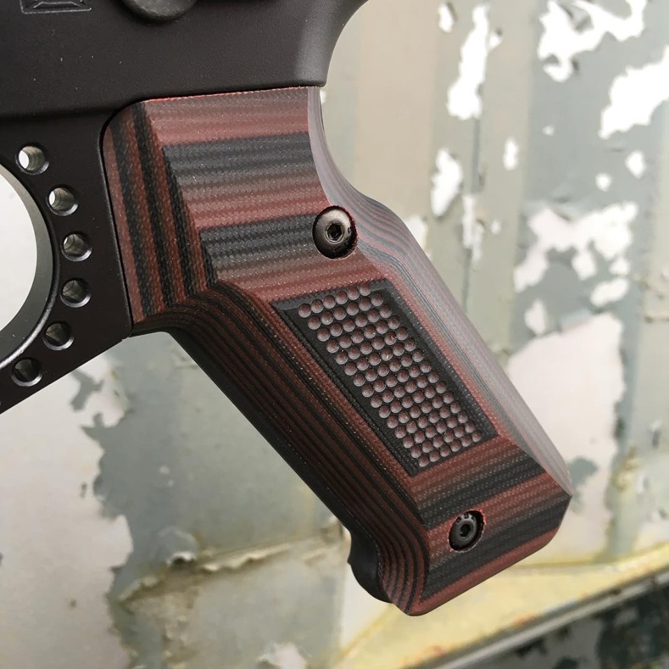 DOUBLESTAR CORP DEBUTS NEW BILLET ALUMINUM AND G10 AR15 GRIPS!!!
