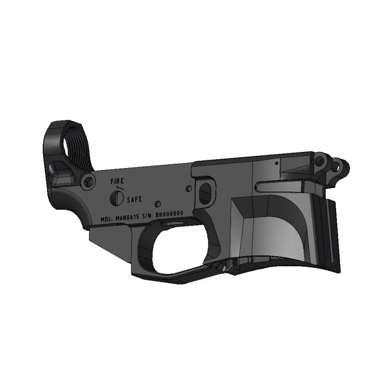 CROSS MACHINE TOOL SHOWS OFF NEW MANDA15 LOWER RECEIVER