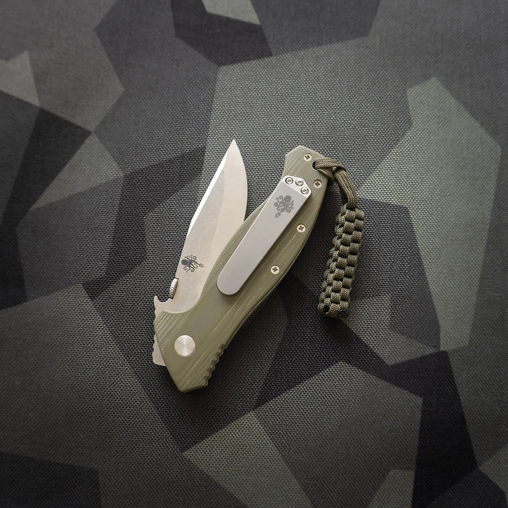 PROMETHEUS DESIGN WERX SHOWS OFF NEW TITANIUM KNIFE POCKET CLIPS