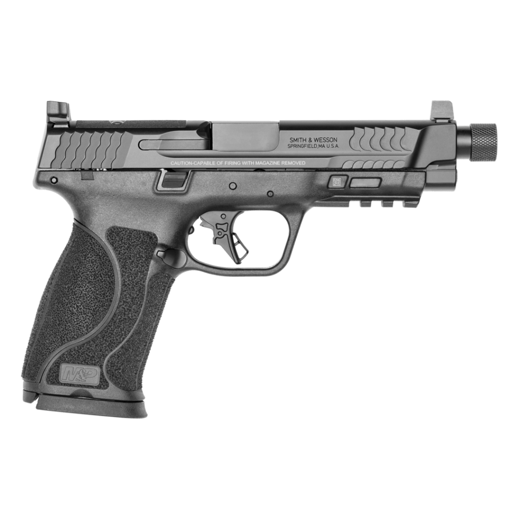 SMITH AND WESSON SHOWS OFF NEW M&P M2.0 45 WITH THREADED BARREL AND