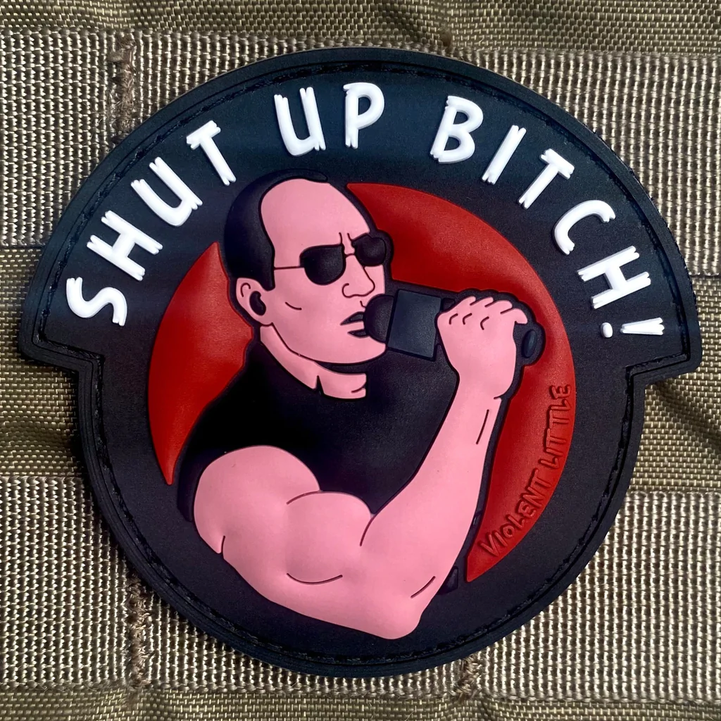 VIOLENT LITTLE MACHINE SHOP DEBUTS THE "SHUT UP BITCH!" PATCH