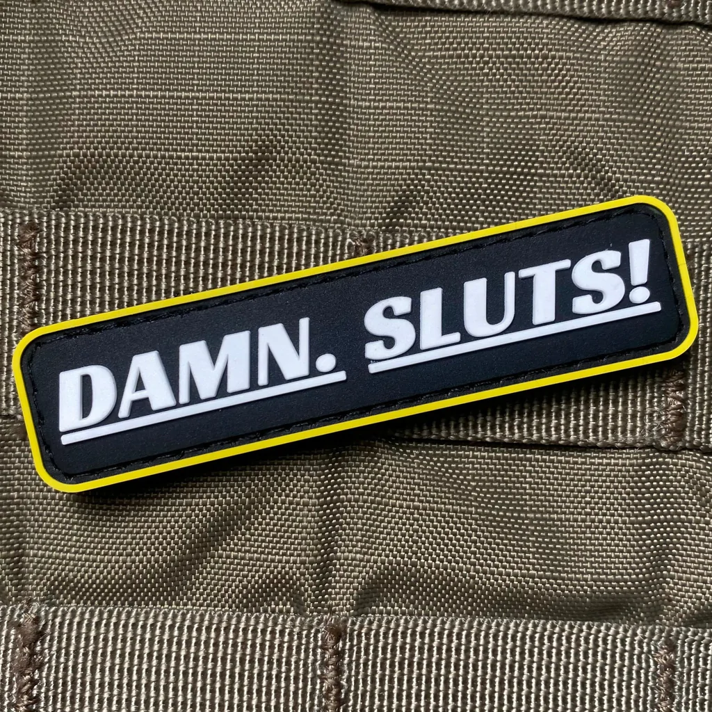 VIOLENT LITTLE MACHINE SHOP DEBUTS THE "DAMN. SLUTS!" PATCH