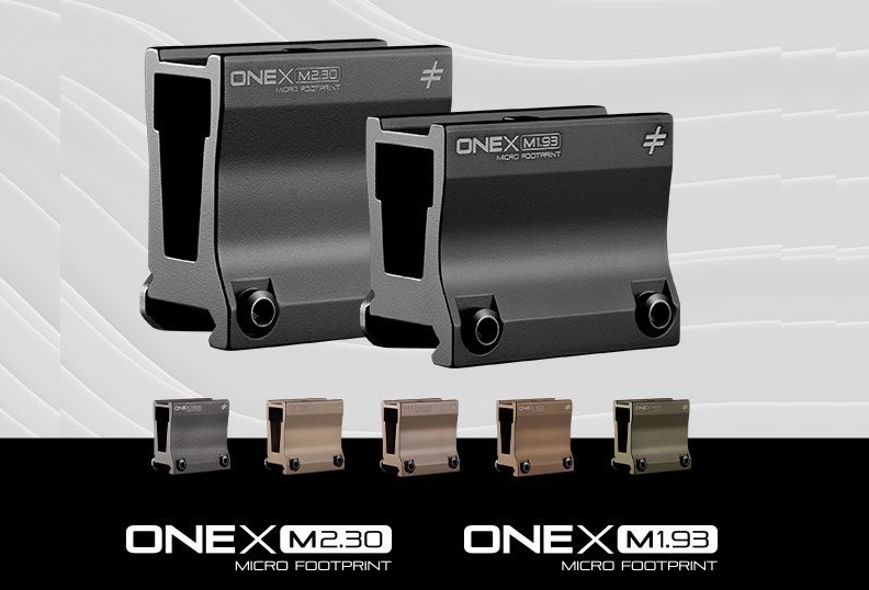 BLACKOUT DEFENSE INTRODUCES THE ONEX OPTIC MOUNT SERIES