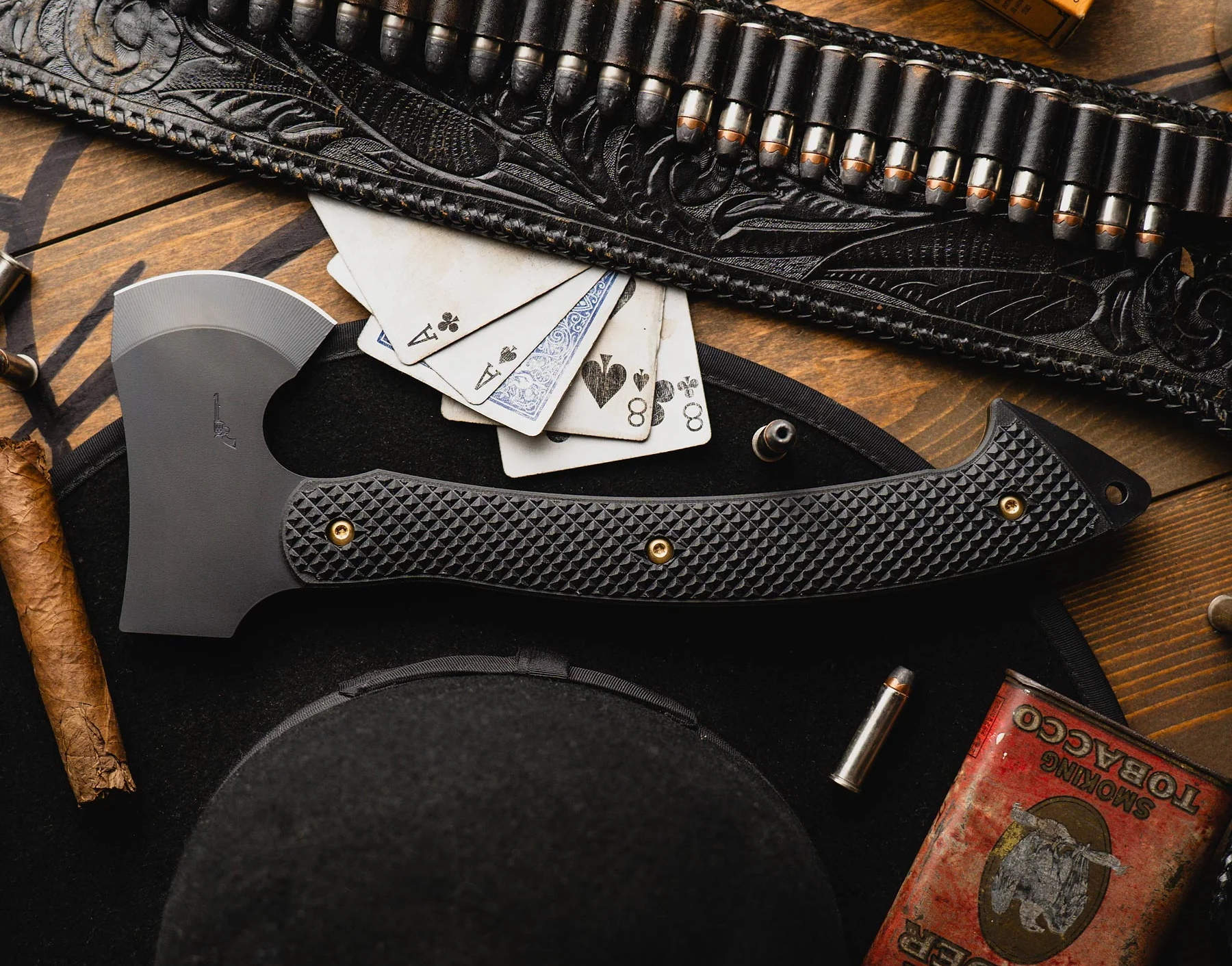 TOOR KNIVES GOES LIVE WITH THE TOMBSTONE CAMP AXE