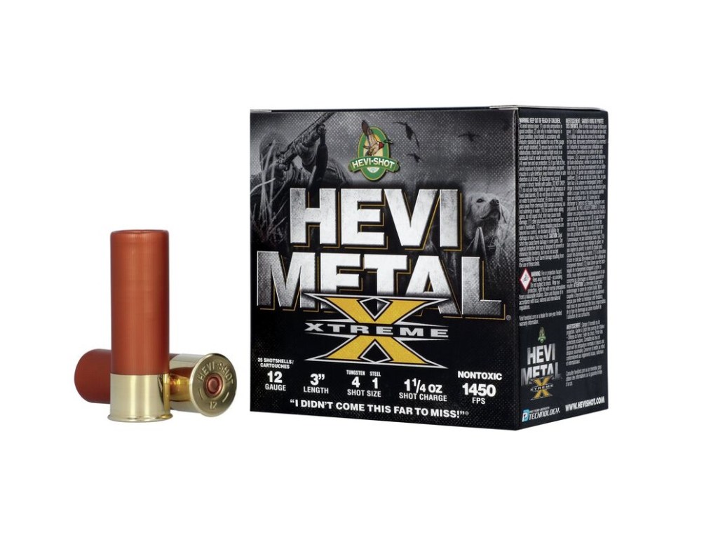 HEVISHOT AMMUNITION DEBUTS NEW HEVIMETAL XTREME WATERFOWL LOADS