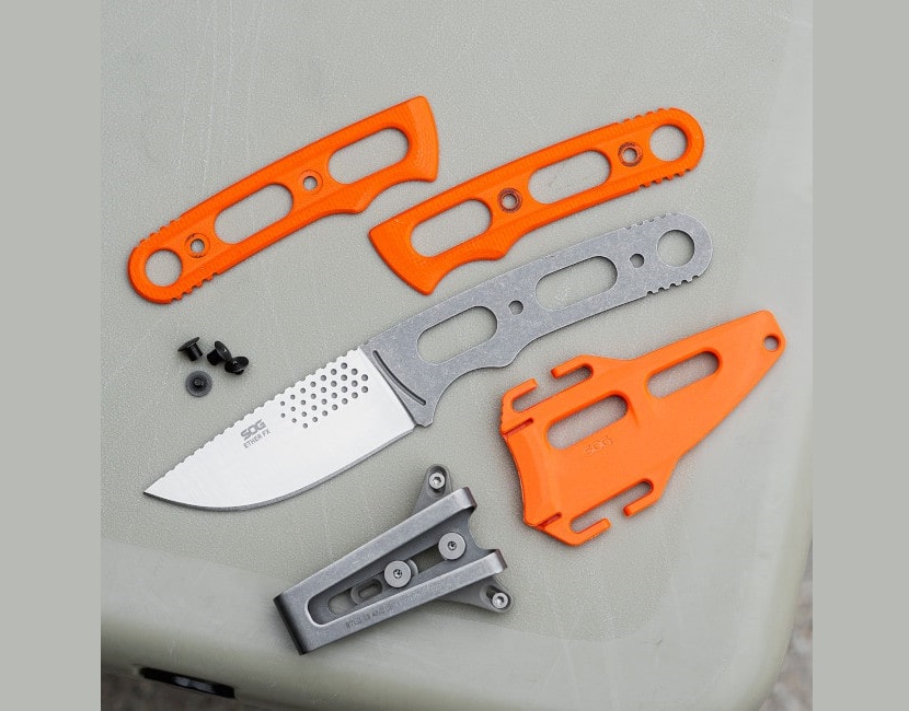 SOG DEBUTS THE ETHER FX FIXED BLADE KNIFE