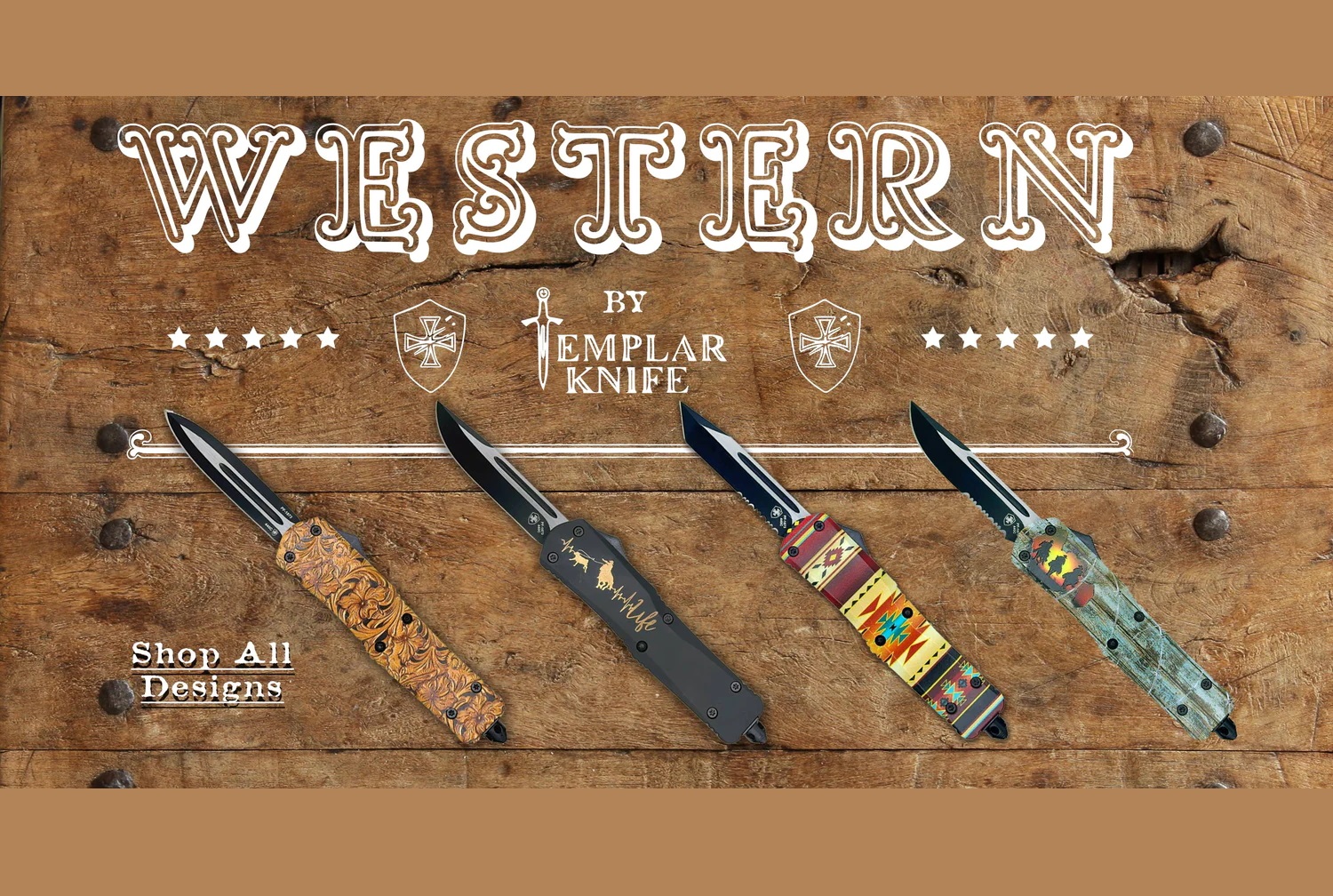 TEMPLAR KNIFE LAUNCHES WESTERN SERIES OTF KNIVES