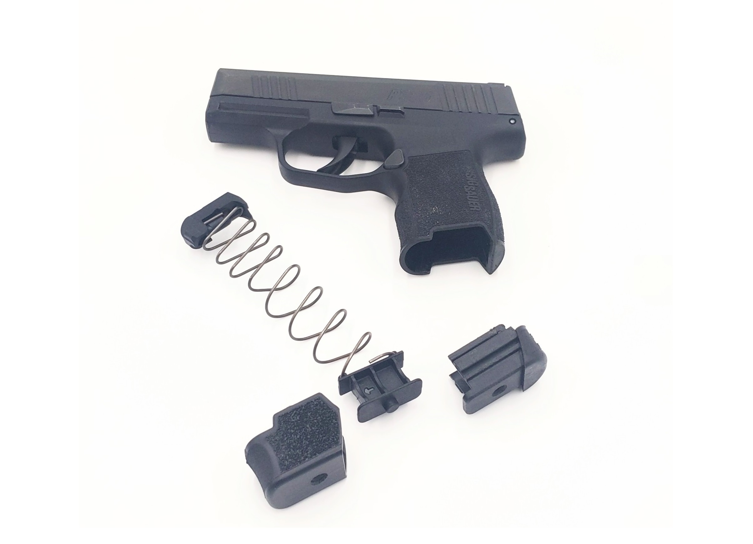 XTech Tactical MTX 43 +3 Magazine Grip Extension Kit For Glock 43 Standard Frame