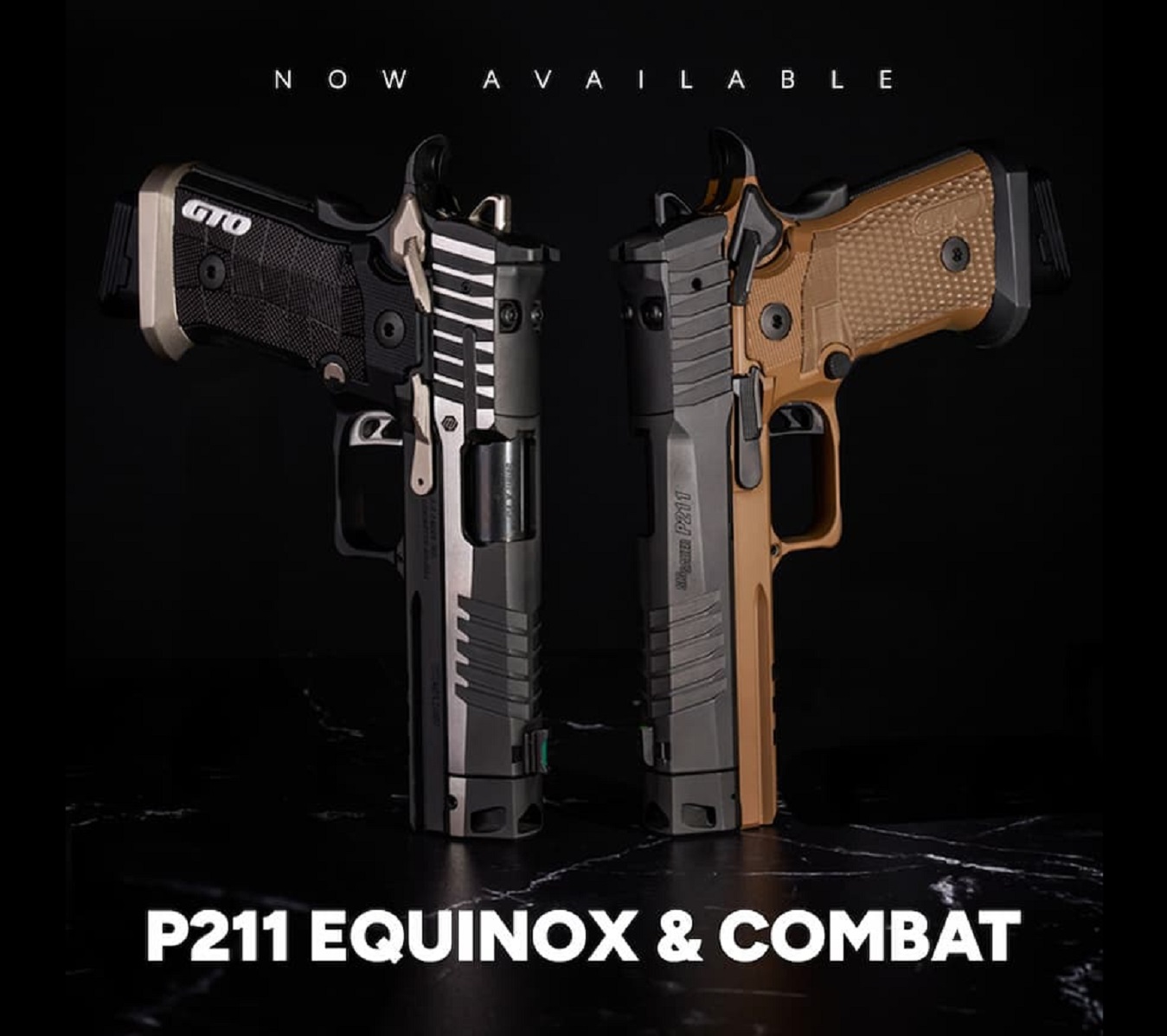 Sig Sauer expands the P211-GTO series with the P211 EXQUINOX and COMBAT models release.